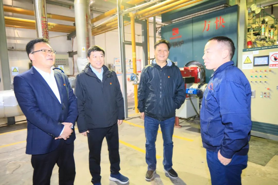 新春慰問送關懷——集團黨委書記、董事長慰問春節期間堅守崗位的一線職工